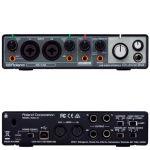 Roland RUBIX24 Interface de Audio 4x4 para Grabación Profesional
