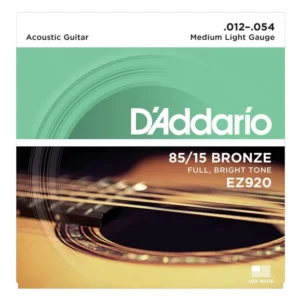 D'Addario EZ920 Cuerdas Acústicas 85/15 Bronze