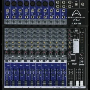 Wharfedale SL824 USB Mixer Análogo de 12 Canales