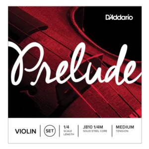 D'Addario J810 1/4M Cuerdas de Violín para Estudiantes