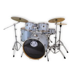 PowerDrums JJ-5 BLM Set de Batería de 5 Piezas con Hardware Incluido