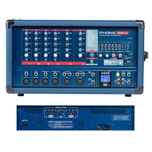 Phonic POWERPOD 630RW Mixer Amplificado Profesional