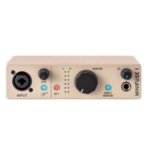 Arturia MiniFuse 1 Champagne Interfaz de Audio USB-C
