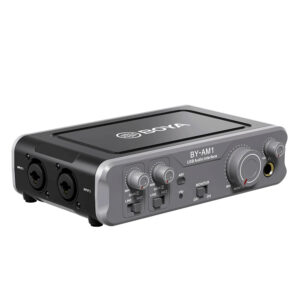 BOYA BY-AM1 Interfaz de Audio de 2 Canales Profesional