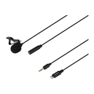 BOYA BY-M2 Micrófono Lavalier Digital con Conector Lightning