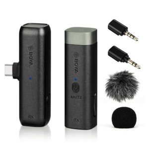 BOYA BY-WM3U Sistema de Micrófono Inalámbrico Digital 2.4GHz