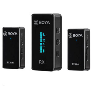 BOYA BY-XM6-S2 Mini Micrófono Lavalier Ultracompacto 2.4GHz