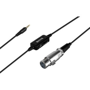 BOYA BY-BCA6 Cable de Micrófono XLR a 3.5mm TRRS