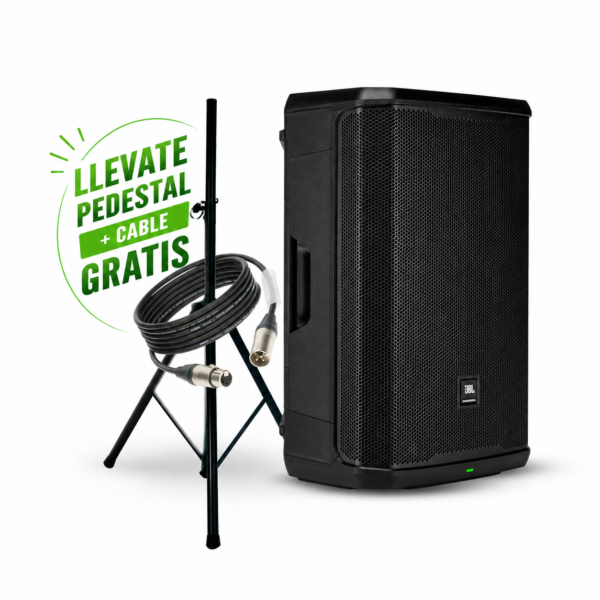 Combo jbl prx915+pedestal+cable