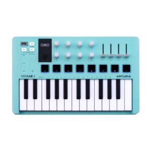Arturia MiniLab 3 Aquamarine Controlador MIDI 25 Teclas USB-C