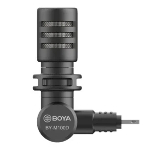 BOYA BY-M100D Micrófono Mini para iPhone y iPad Lightning