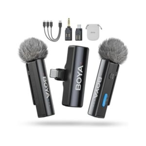 BOYA BOYALINK A2 Sistema de Micrófono Inalámbrico Dual