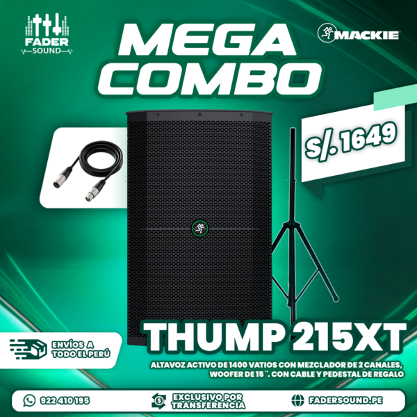 THUMP 215XT COMBO ACTUALIZADO
