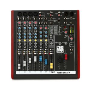 Allen & Heath ZED60-10FX Mezcladora de 10 Canales
