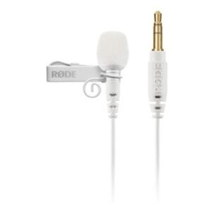 RØDE Lavalier GO White Micrófono de Solapa