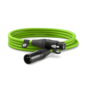 RØDE XLR CABLE-3M GREEN Cable de Audio 3m