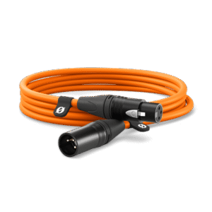 RØDE XLR CABLE-3M Orange Cable de Audio 3m