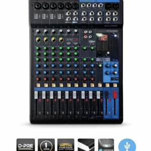 STM Electronics MG-12XU Mixer de 8 Canales